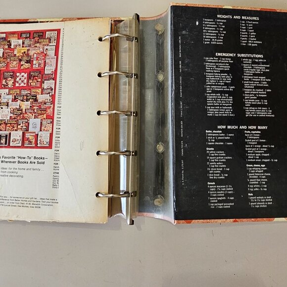 Better Homes Cookbook flaws ephemera paper craft Scrapbooking Collage Mixed Medi - Picture 9 of 11